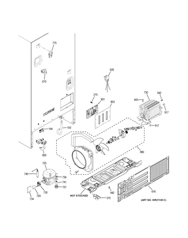 Machine compartment