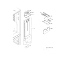 GE GDE21EGKGRWW fresh food section diagram