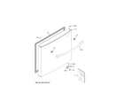 GE GBE21DGKGRBB freezer door diagram