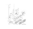 GE GDE21EMKJRES machine compartment diagram