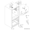 GE GYE18JEMKFDS case parts diagram