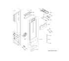 GE GWE19JSLKFSS fresh food section diagram