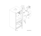 GE GDE21ESKLRSS case parts diagram