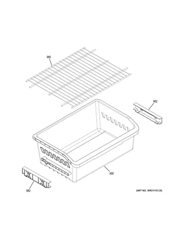 Freezer shelves