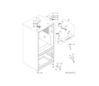 GE GNE25JSKAFSS case parts diagram