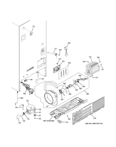 Machine compartment