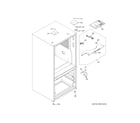 GE GDE25ESKFRSS case parts diagram