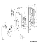 Dispenser door