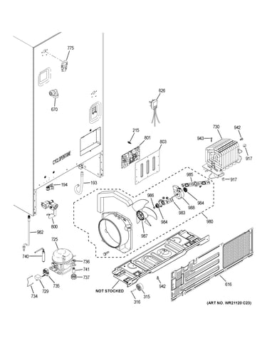Machine compartment