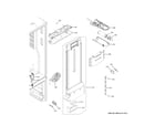 GE CWE19SP2NKS1 fresh food section diagram