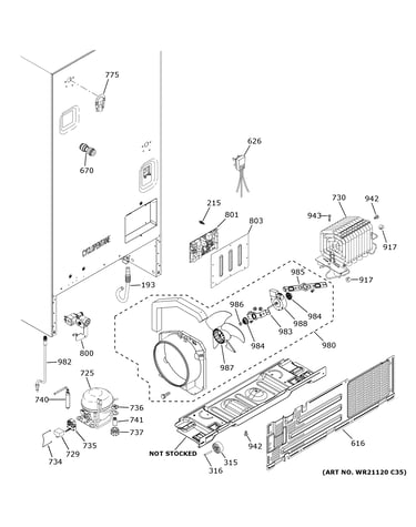 Machine compartment
