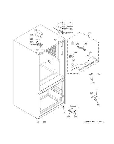 Case parts