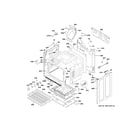 GE JGB660DP1BB body parts diagram