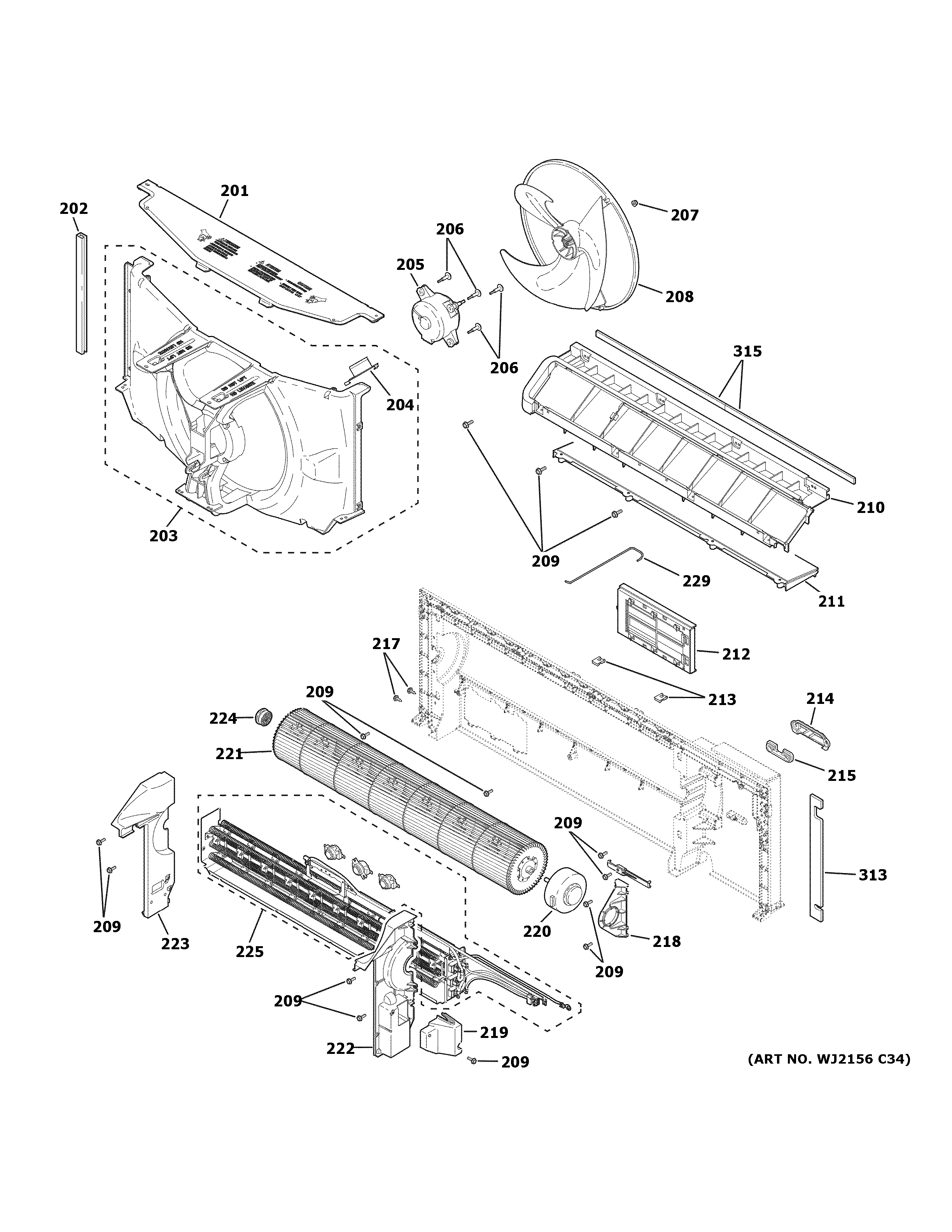 Motor & chassis parts