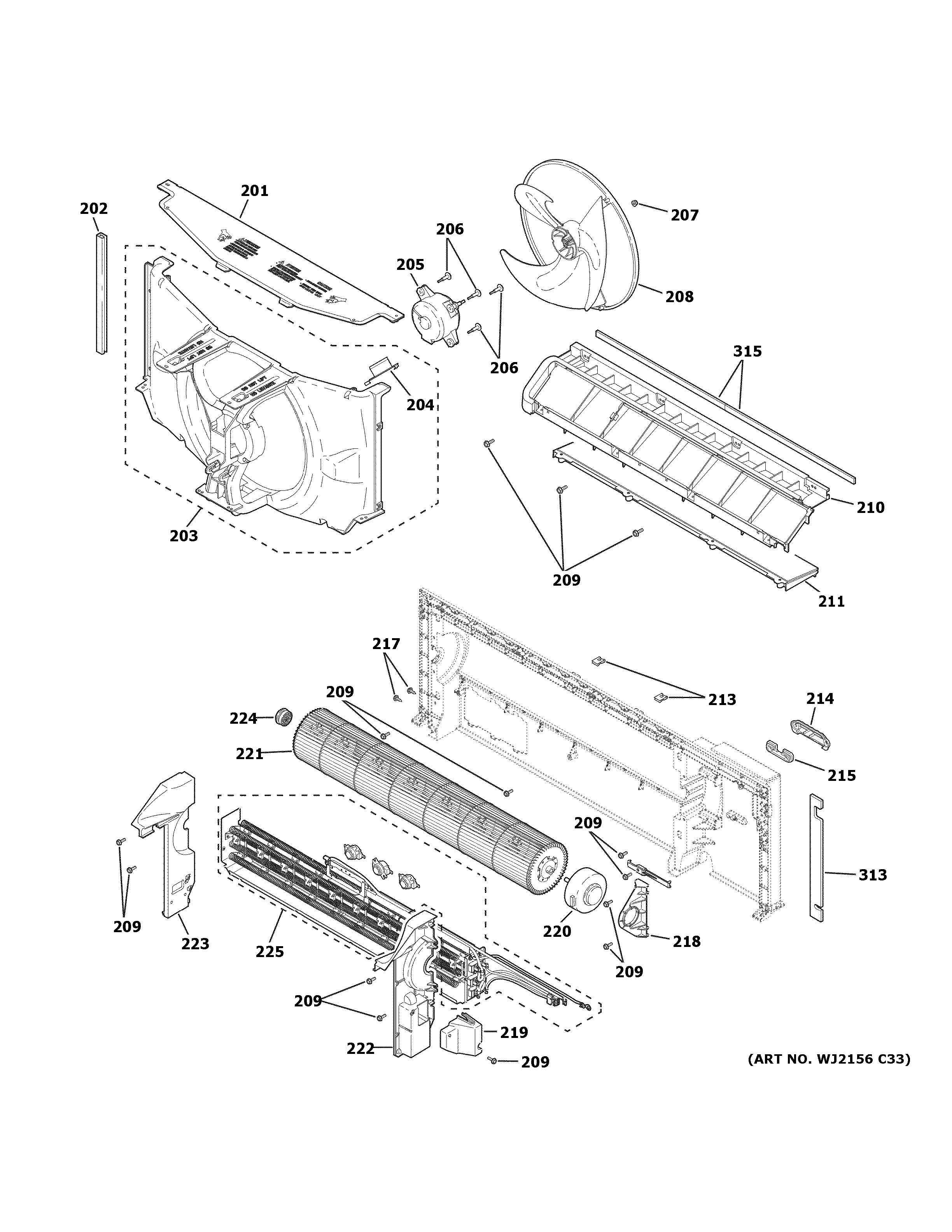 Motor & chassis parts