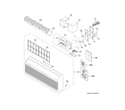GE AZ45E15EACM1 grille & control parts diagram