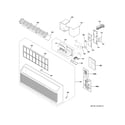 GE AZ65H09EADW1 grille & control parts diagram