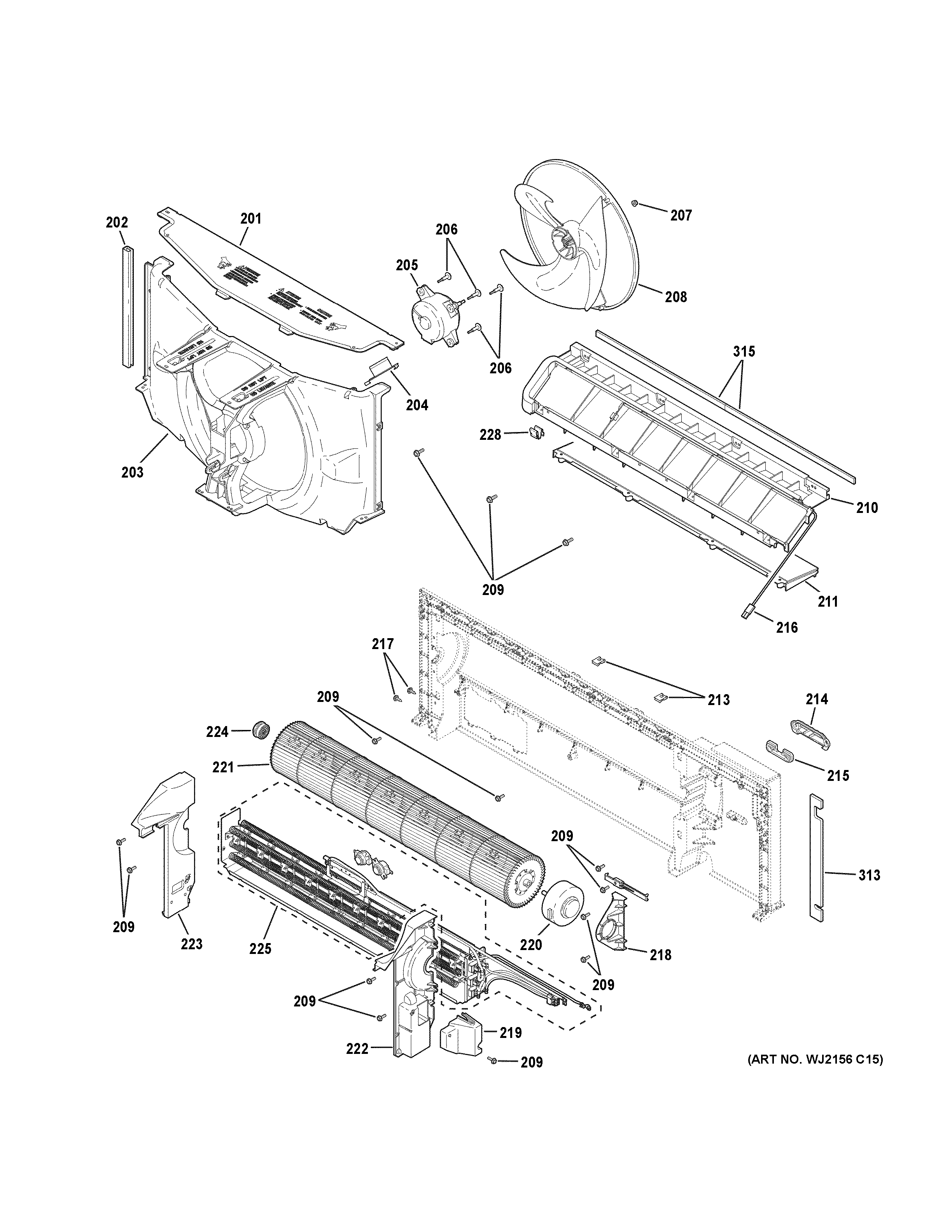 Motor & chassis parts