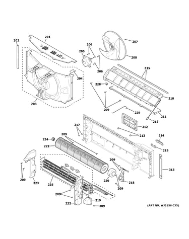 Motor & chassis parts