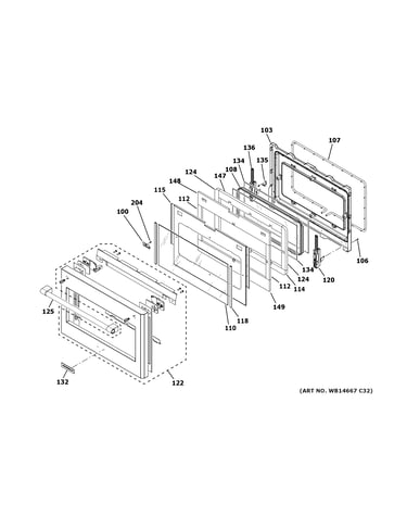 Large door assembly