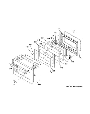 Large door assembly