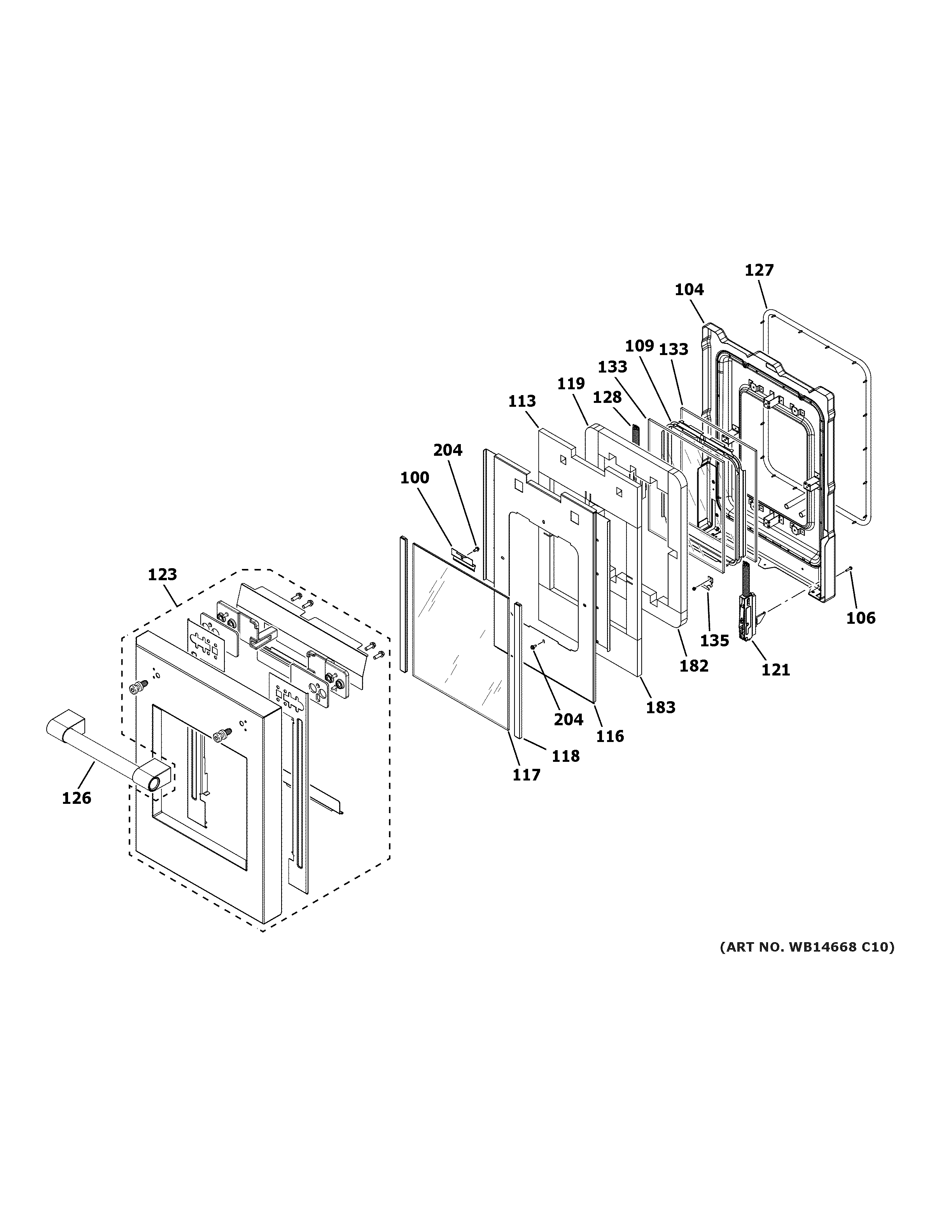 SMALL DOOR ASSEMBLY