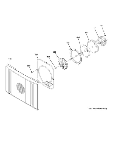 Large convection fan