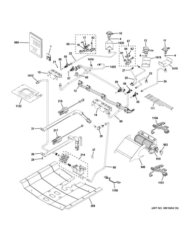 Gas & burner parts
