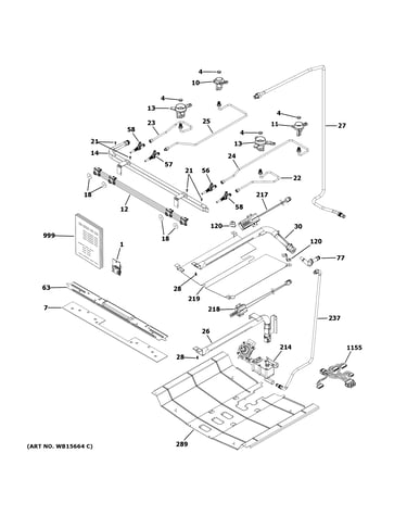 Gas & burner parts