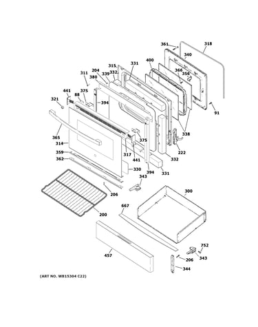 Door & drawer parts