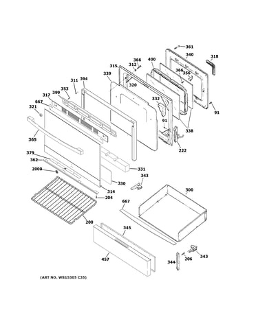 Door & drawer parts