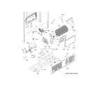 GE PWE23KYNCFS machine compartment diagram