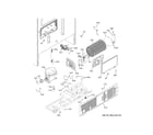 GE GWE23GENCDS machine compartment diagram