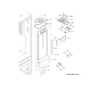 GE GFE24JBLPFTS fresh food section diagram