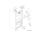 GE GFE24JBLPFTS case parts diagram