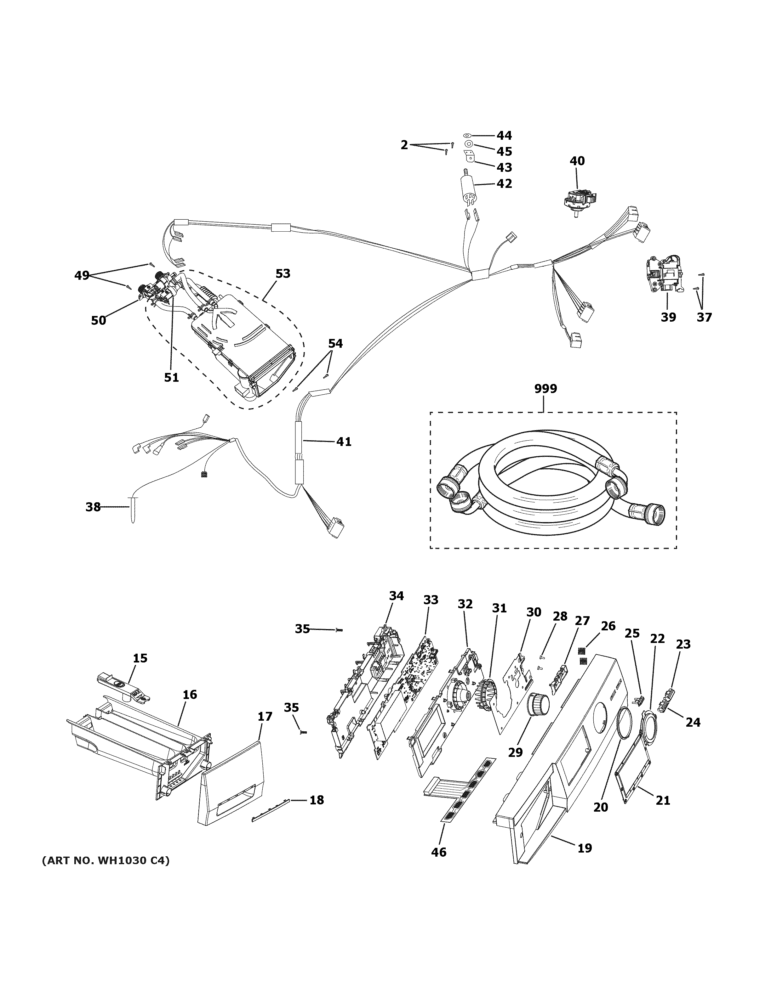 Controls & dispenser