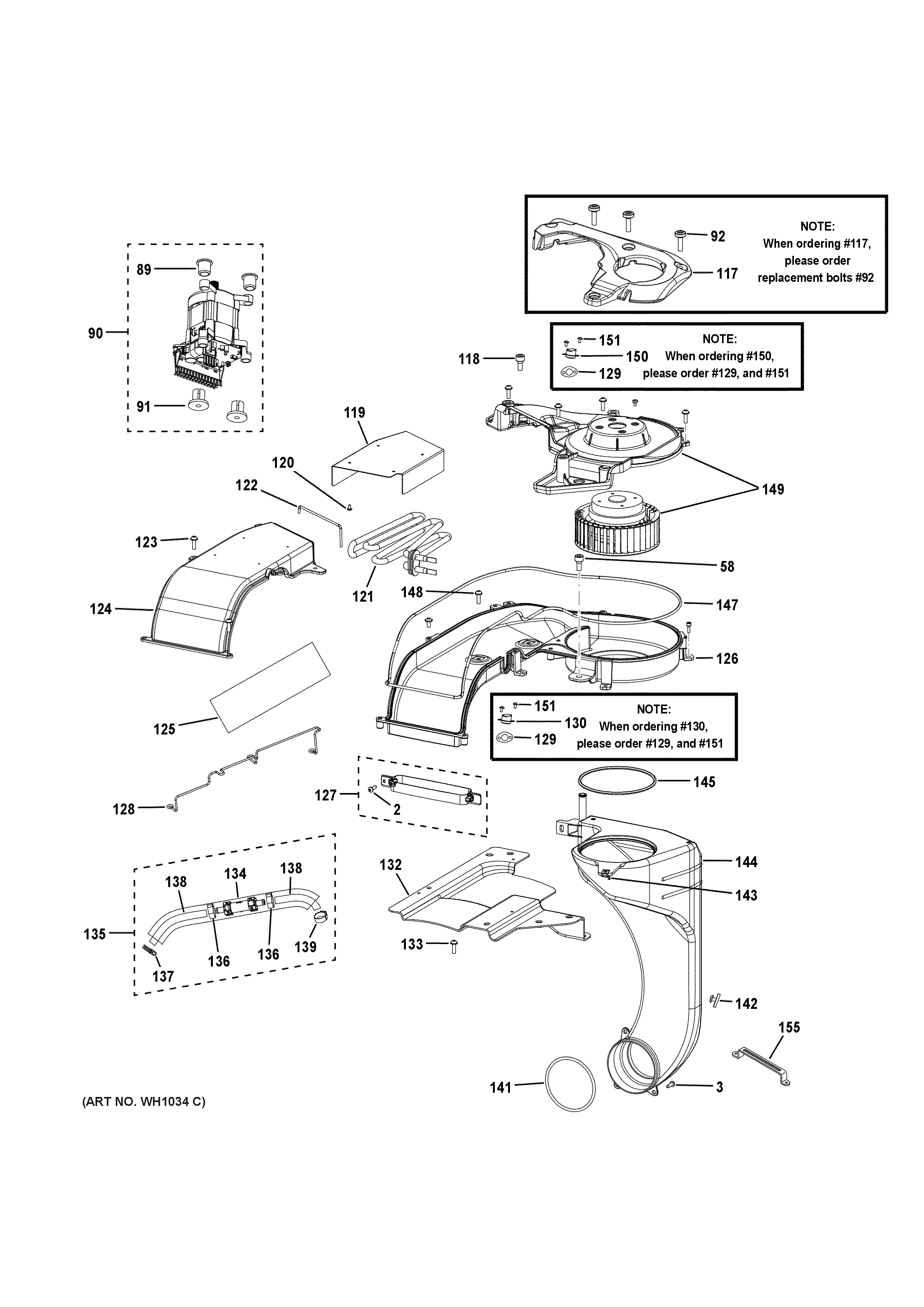 Blower & heating system