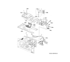 GE PVM9179DK6BB interior parts (2) diagram