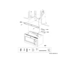 GE PVM9179DK6BB installation parts diagram