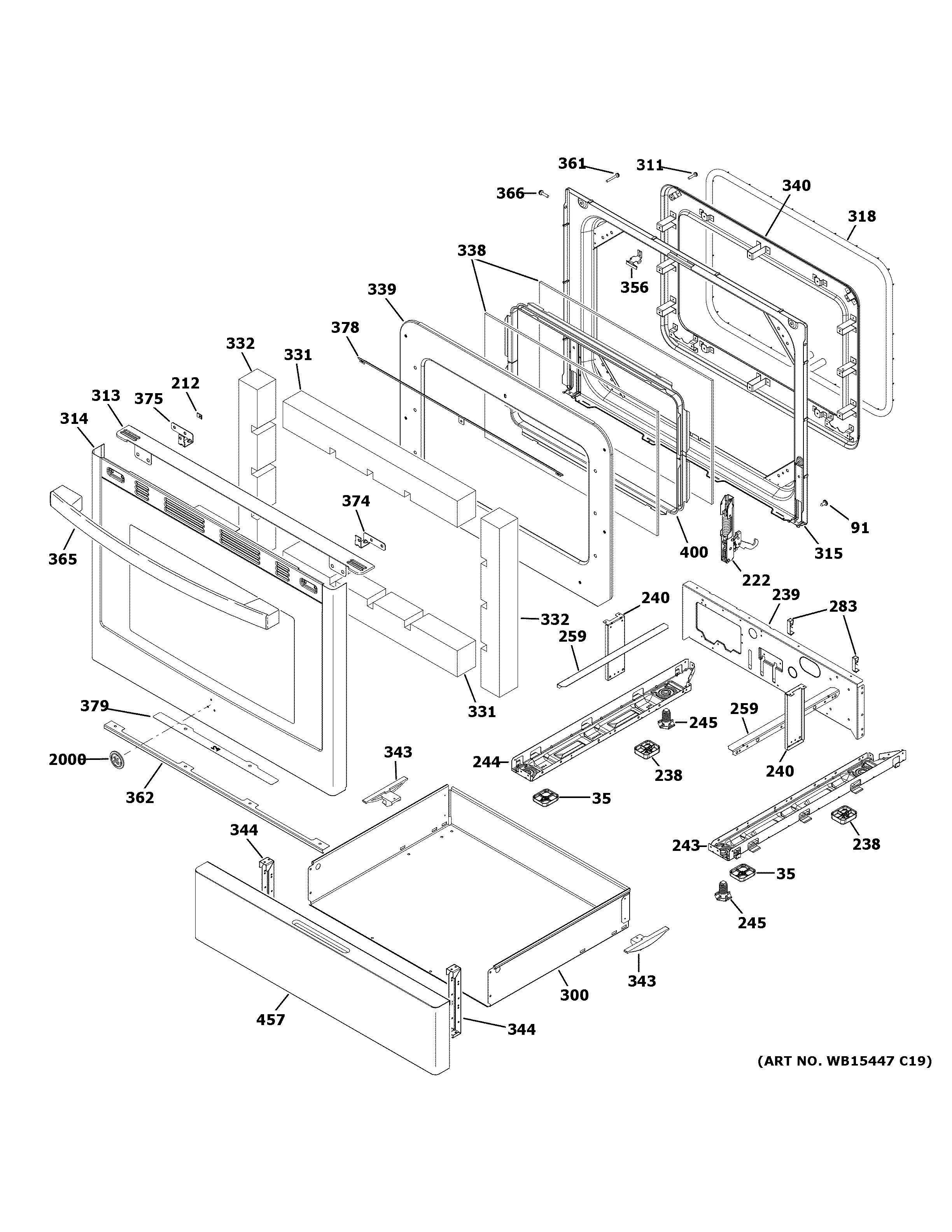 DOOR & DRAWER PARTS