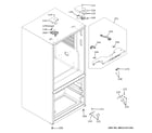 GE GNE25JGKNFWW case parts diagram