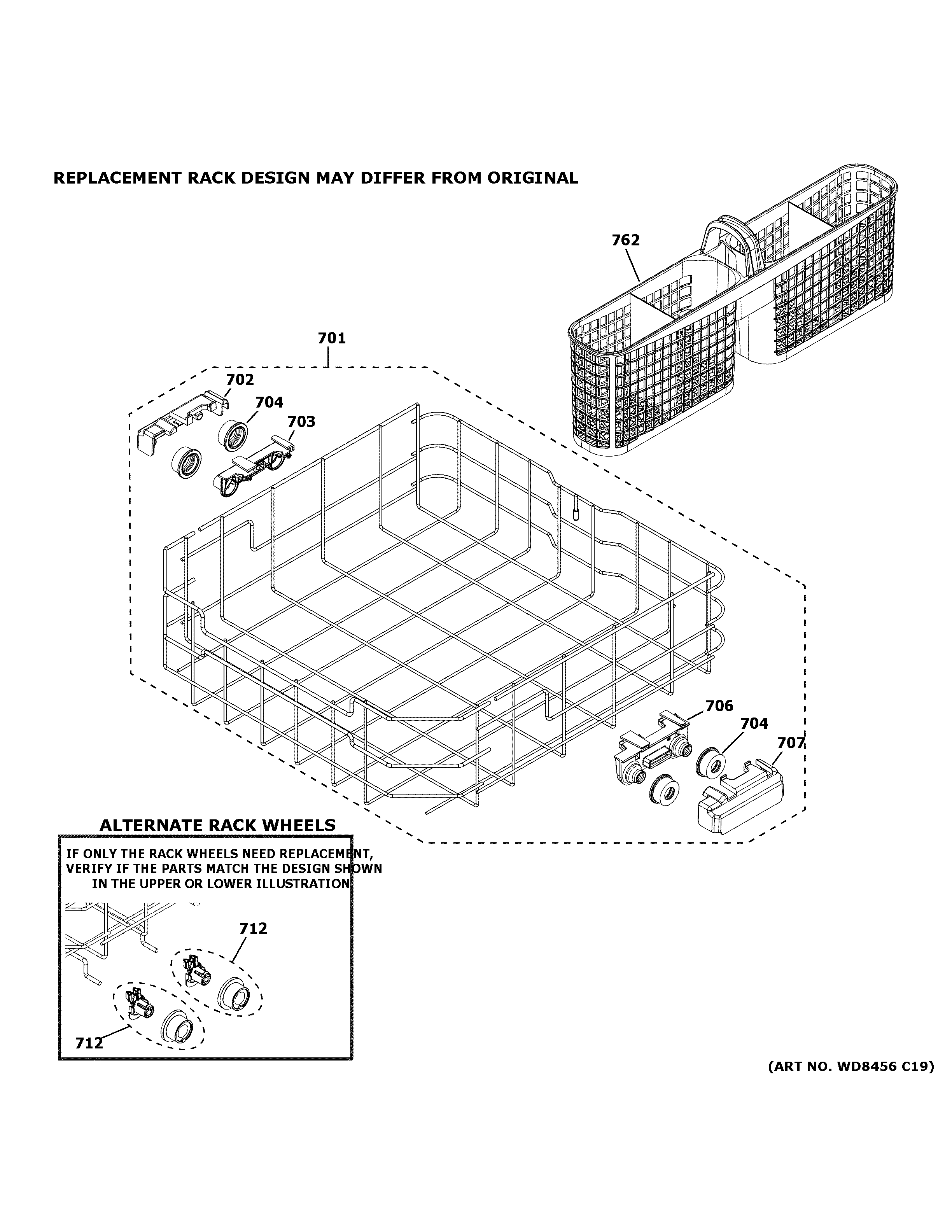 LOWER RACK ASSEMBLY