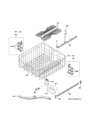 Upper rack assembly