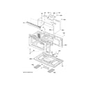 GE PSA9120SF3SS oven cavity parts diagram