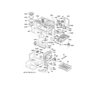 GE PSA9240SF2SS interior parts (1) diagram