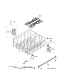 Upper rack assembly