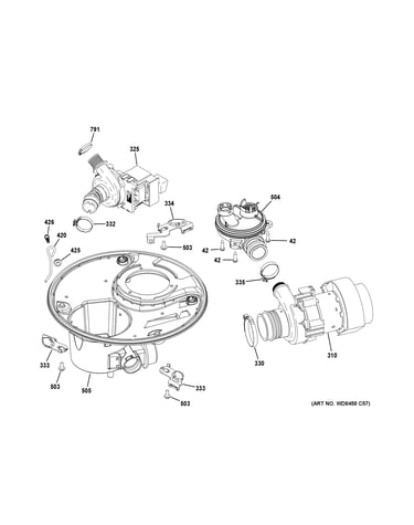 Sump & motor mechanism