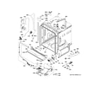 GE DDT700SBN0TS body parts (1) diagram