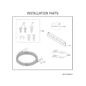 GE GDF510PSM4SS installation parts diagram