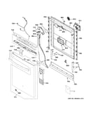 Escutcheon & door assembly